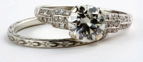 Antique Diamond Engagement Ring