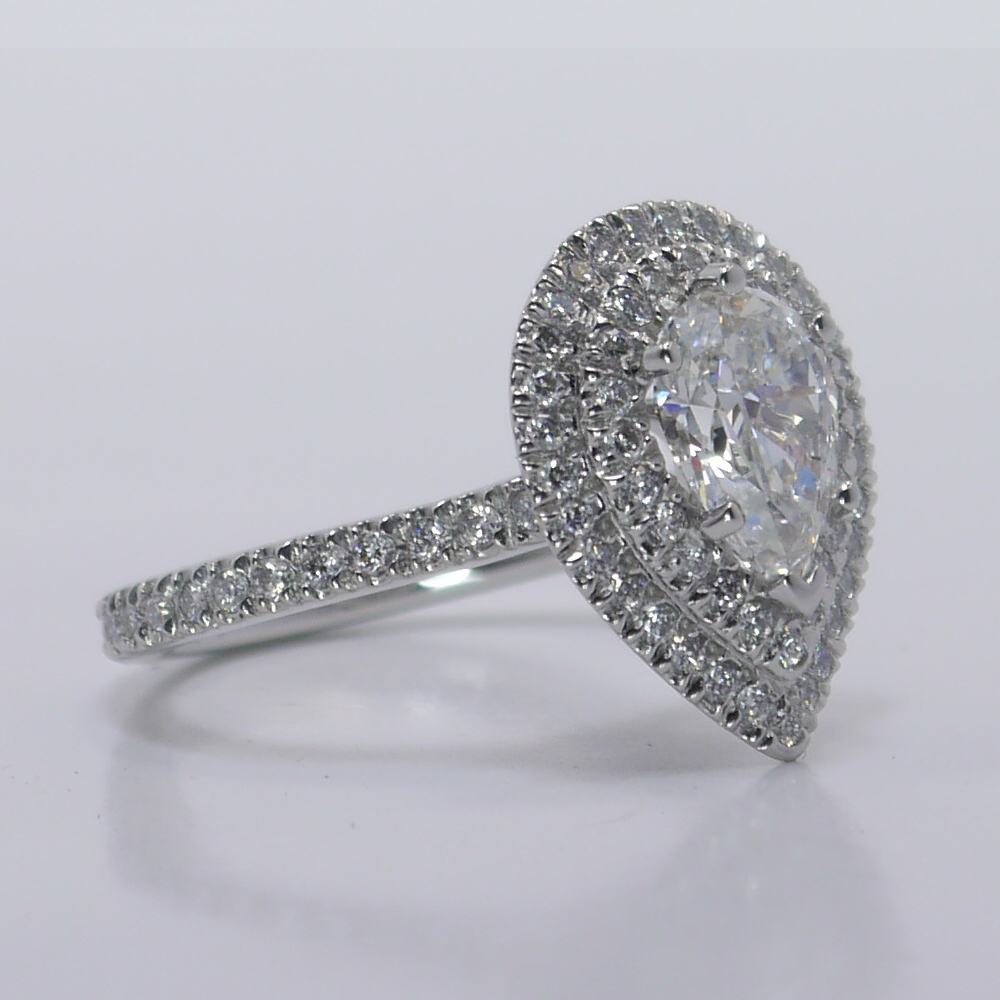 Double Halo  Diamond Engagement  Ring  The Brilliance com Blog