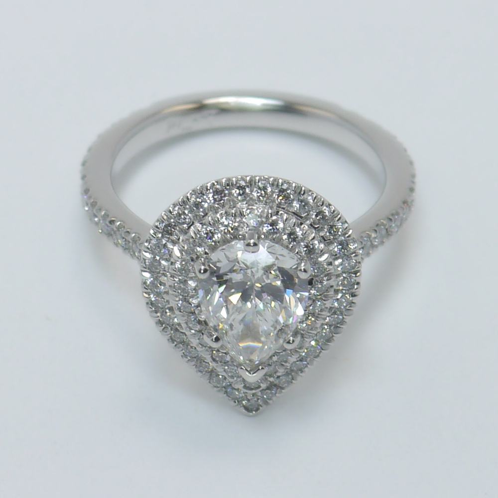Double Halo  Diamond Engagement  Ring  The Brilliance com Blog