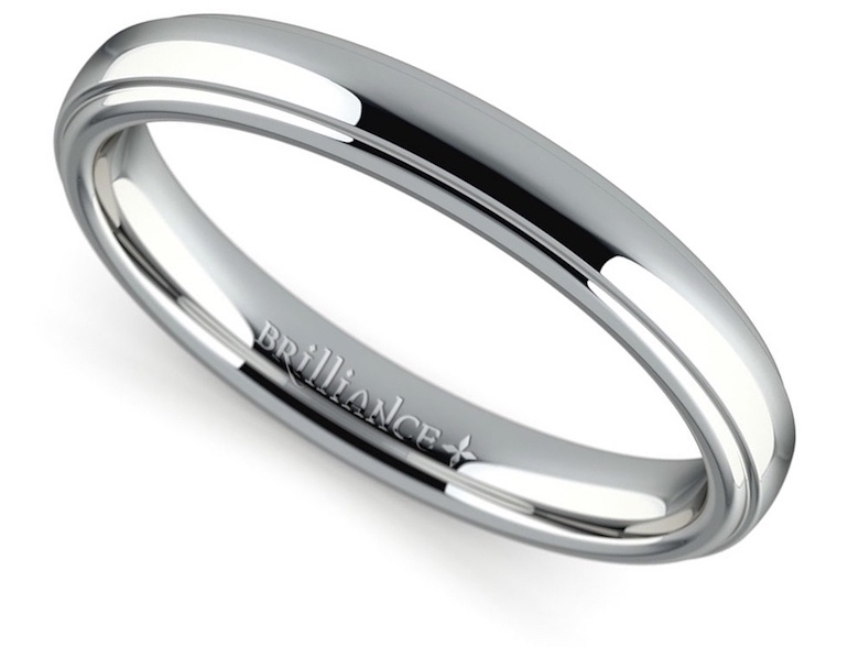 Step Edge Promise Ring