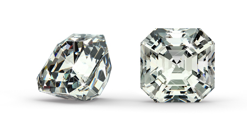 Rectangular Asscher Cut Diamond