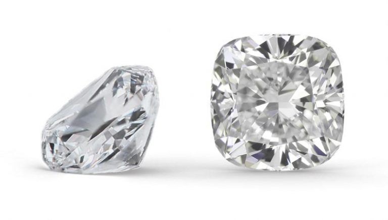 Blast from the Past: Cushion-Cut Diamond Earrings - Brilliance.com