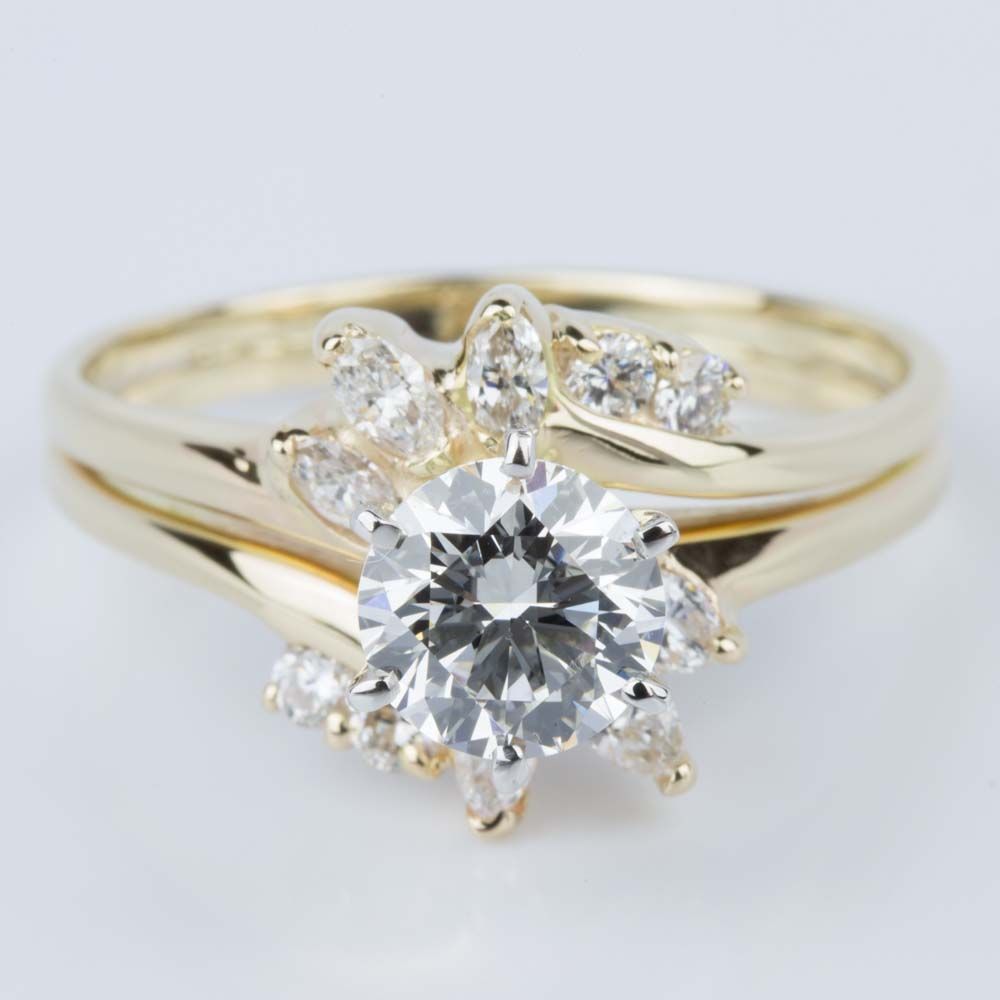 Vintage Round Engagement Rings