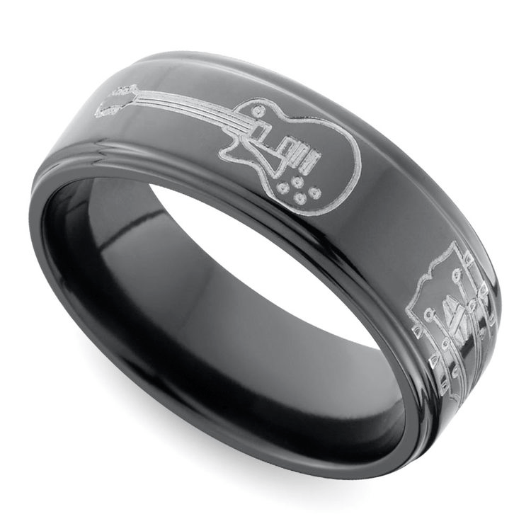 What Is The Best Material For Men S Wedding Bands   Ring Black 