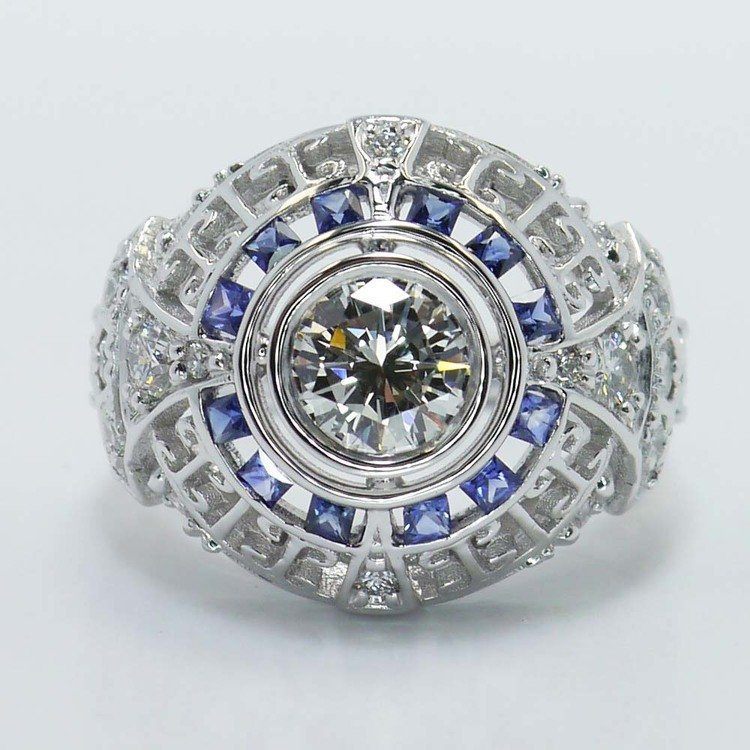 Athletic Inspired Men's Wedding Ring