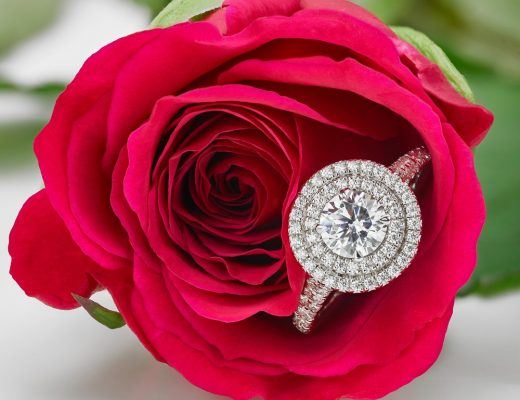 Halo Engagement Ring Trend