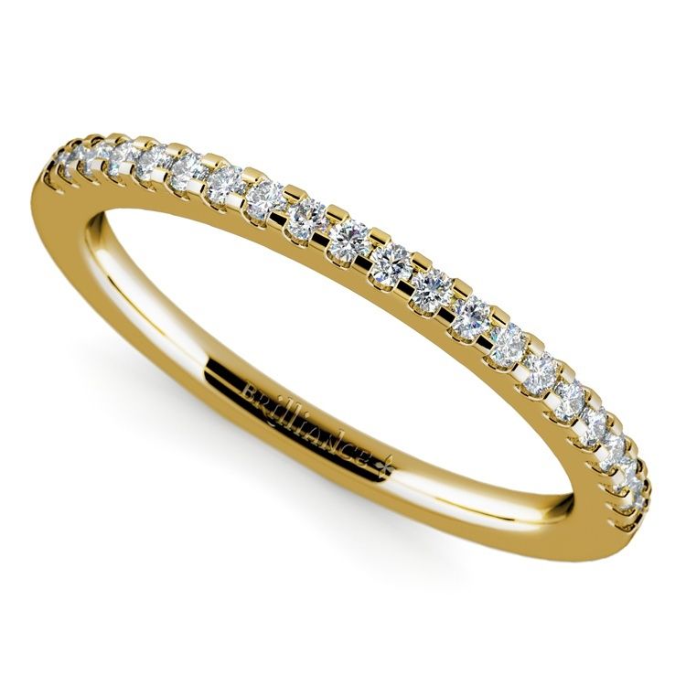 scallop-diamond-wedding-ring-0.21-carat-yellow-gold-1