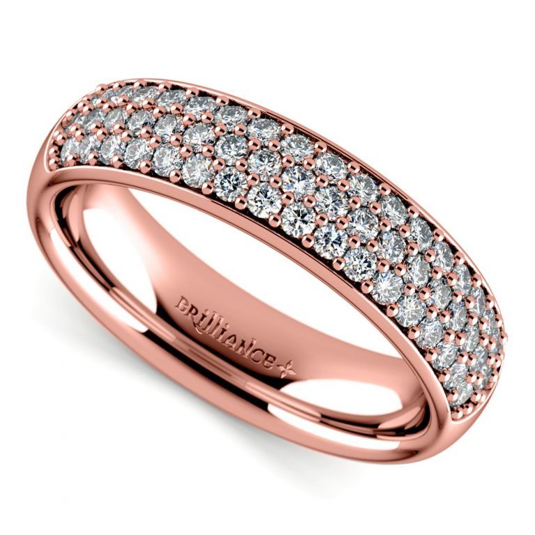 How To Design A Unique Rose Gold Diamond Wedding Band